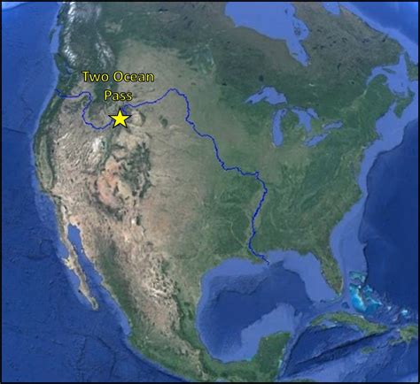 Two Ocean Pass - Geology of Wyoming