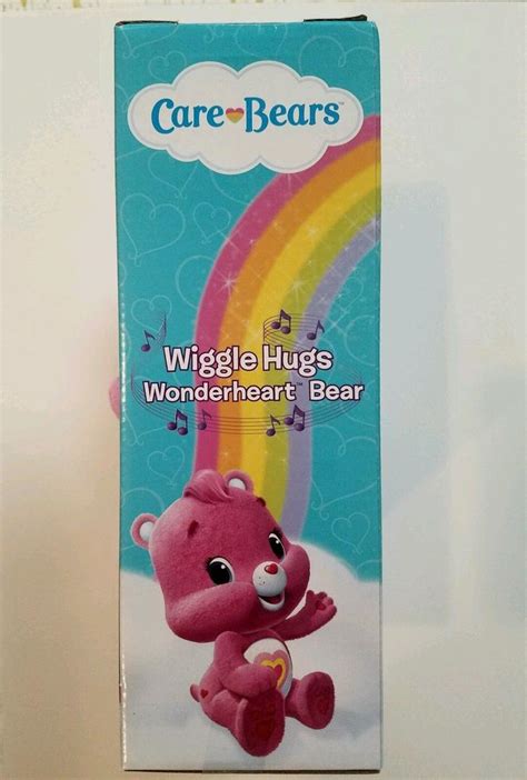 Care Bears 12 inch Care Bears Wiggle Hugs Talking Wonderheart Care Bear Toy New | #1867626413