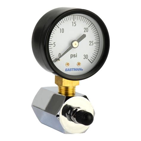 Eastman 3/4 in. IPS Gas Pressure Test Gauge 0-30 psi-45167 - The Home Depot