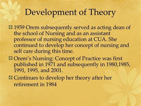 Dorothea orem theory – Artofit