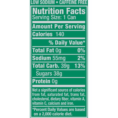 Vernors Ginger Ale Nutrition Facts – Besto Blog