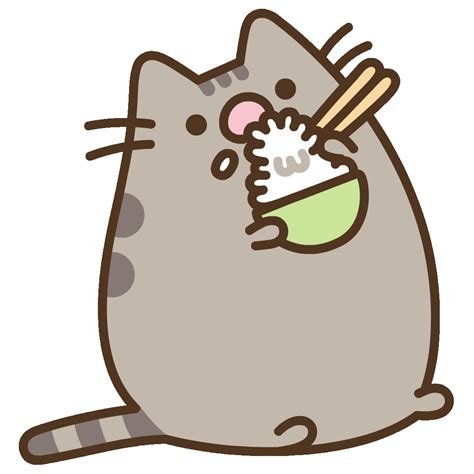 Hungry Cat Sticker by Pusheen for iOS & Android | GIPHY