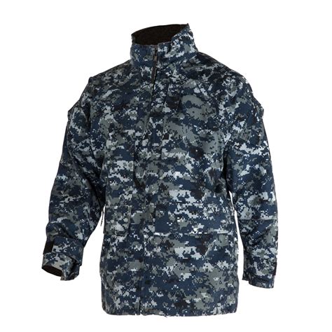 NAVY NWU Type 1 Parka Jacket Blue Digital Camo Navy Working Uniform | Uniform Trading Company