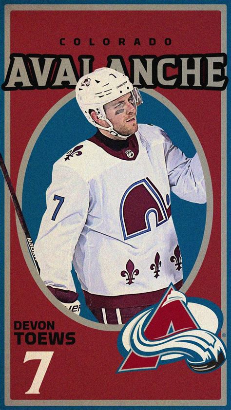 Devon Toews Colorado Avalanche Reverse Retro Hockey Card in 2022 | Hockey cards, Colorado ...