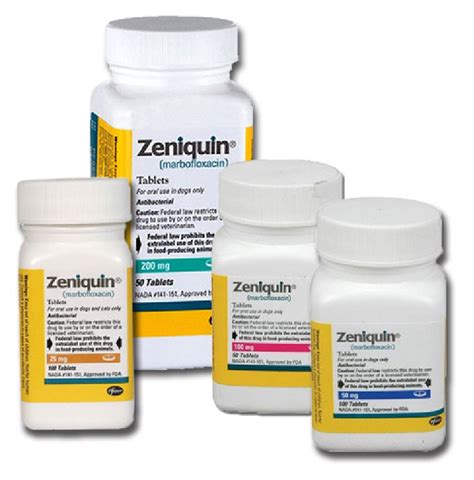 Zeniquin (Marbofloxacin) Tablets for Dogs & Cats | 1Family 1Health Pharmacy