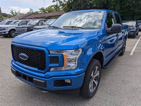 New 2020 Ford F-150 XL Crew Cab Pickup in Velocity Blue Metallic | Greensburg, PA | #F03470