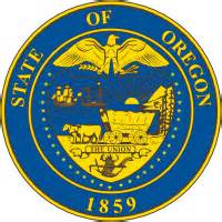 Oregon, state seal - vector image