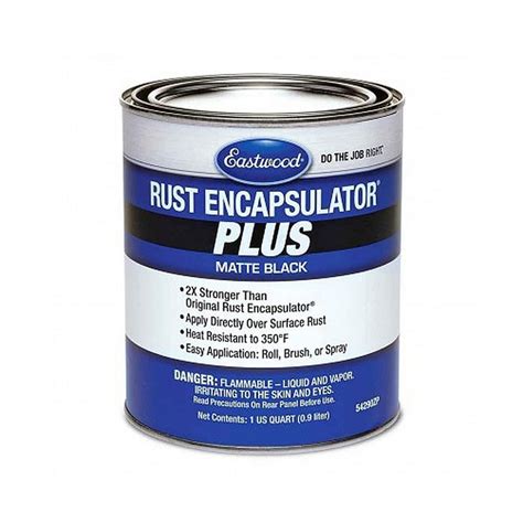 Eastwood Rust Encapsulator Plus (946ml) - Frost Auto Restoration Techniques | Metal outdoor ...