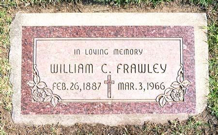 William Frawley's Grave (photo) | Famous graves, Headstones, Famous ...