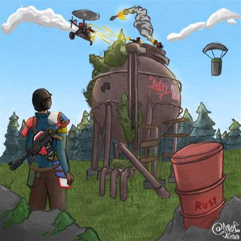 Rust fanart finished : r/playrust