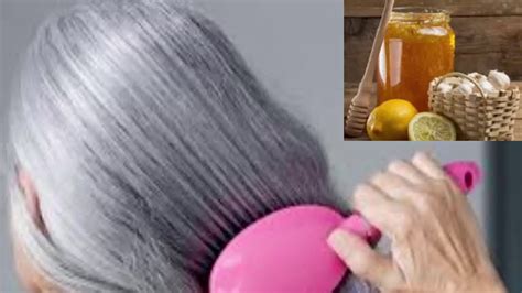 How to Reverse Grey Hair Naturally without Coloring - YouTube