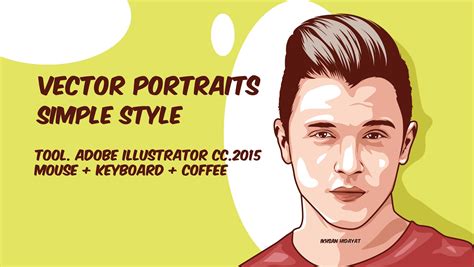 Vector Portraits 3 Layer - Illustrator Tutorials | Vector portraits, Illustrator portrait ...