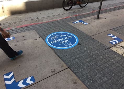 Eyes on the Street: L.A.’s New Sidewalk E-Scooter Parking Zones | E ...