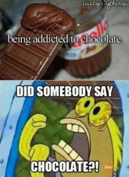 Spongebob chocolate guy | Spongebob funny, Spongebob jokes, Chocolate humor