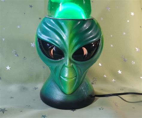 Rare Vintage Alien Green Lava Lamp Area 51 home decor | Etsy