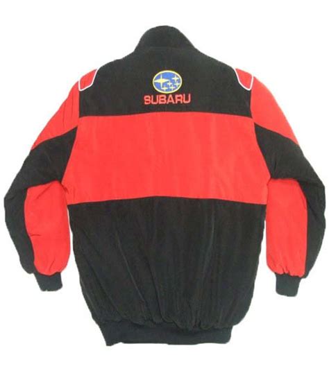 Subaru Racing Jacket Red & Black