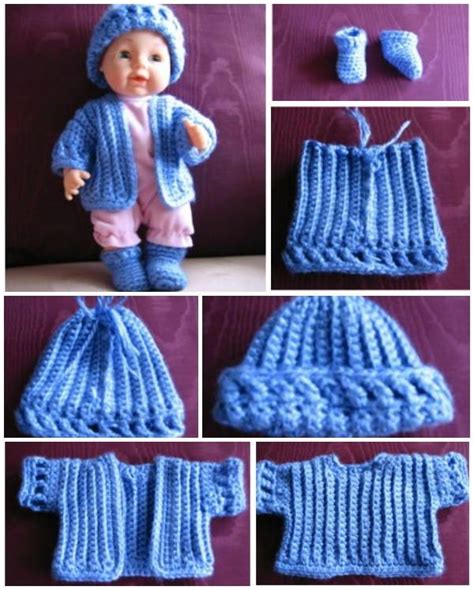 12+ Free Crochet Doll Clothes Patterns | Crochet doll clothes patterns, Knitting dolls clothes ...