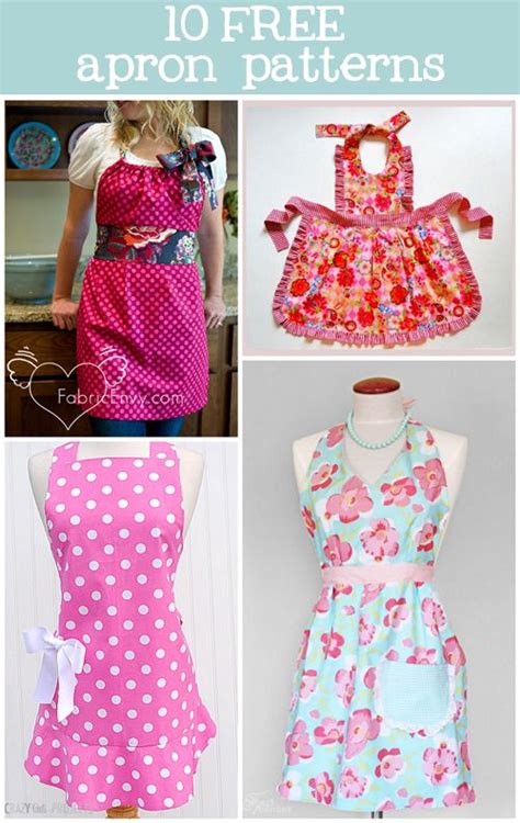 10 Free Apron Patterns Apron Patterns Free, Vintage Apron Pattern ...