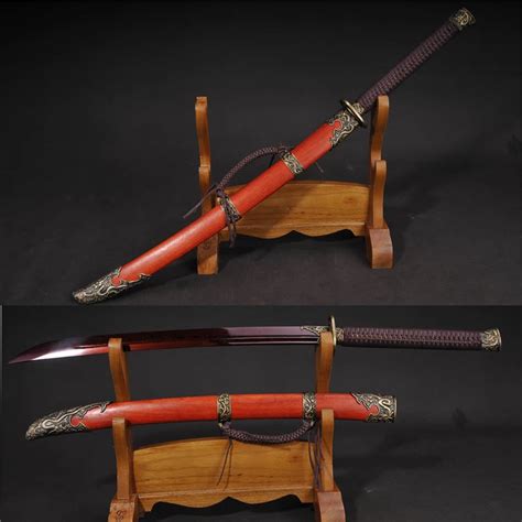 Chinese Traditional Sword Zhanma Dao Saber Hand Made Folded Steel ...