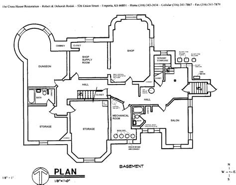 Minecraft 2 Story House Blueprints