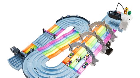 Hot Wheels' Mario Kart Rainbow Road Raceway Set Is Launching This Week | Nintendo Life