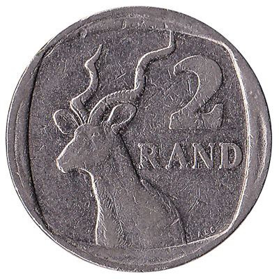 2 South African rand coin - Exchange yours for cash today