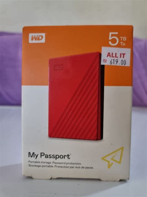 WD My Passport 5tb, Electronics, Computers, Others on Carousell