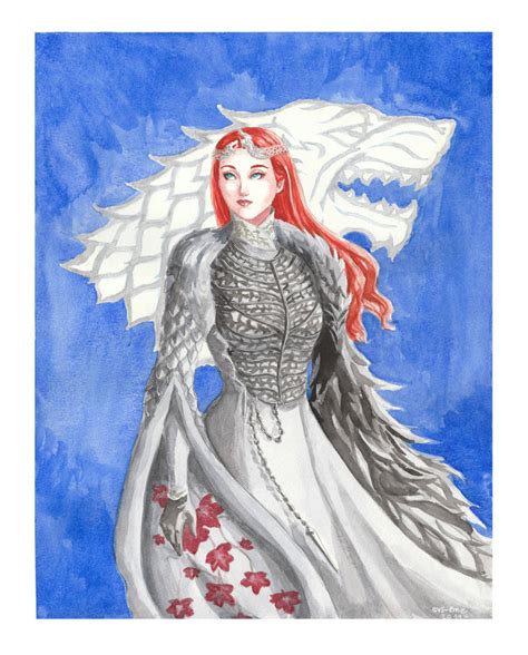 Queen of the North - Sansa Stark by evs-eme on DeviantArt