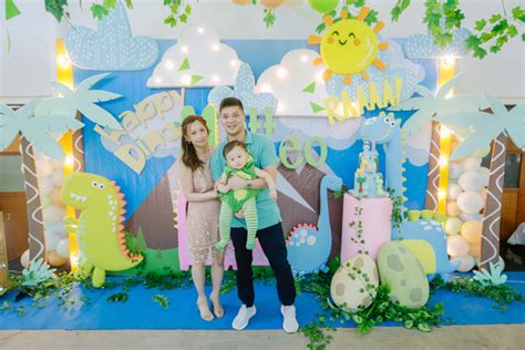 Matteo’s Colorful Baby Dino Themed Party – 1st Birthday | Party Doll Manila