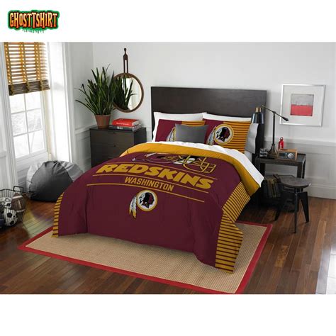 Washington Redskins Logo Iconic Colors Bedding Set