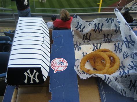 Food at the new Yankee Stadium | Food, Work inspiration, Yankee stadium