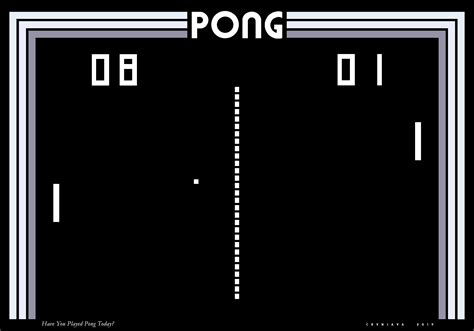 Atari Pong Arcade Game : r/nostalgia