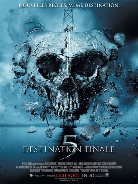 Destination Finale 5 en Blu Ray : Collection Destination Finale - Les 5 Films - Coffret Blu-Ray ...