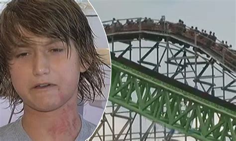 Kingda Ka Six Flags: Bird hits boy in the face on world's tallest rollercoaster | Daily Mail Online