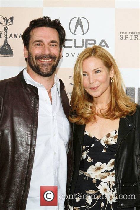 John Hamm and Wife - The 2011 Film Independent Spirit awards held at Santa Monica Beach ...