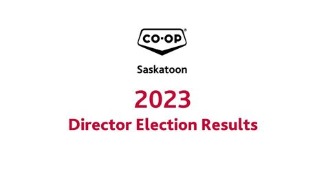 2023 Director Election Results | Saskatoon Co-op