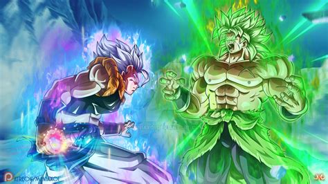 Gogeta VS Broly by Maniaxoi on DeviantArt