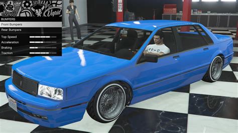 GTA 5 - Past DLC Vehicle Customization - Albany Primo Custom (Cadillac Seville/Allante) - YouTube