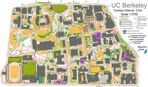 Uc Berkeley Campus Map Pdf - Map