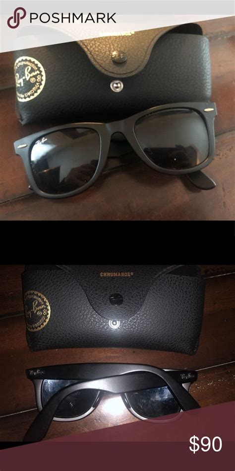 Raybans Black Raybans with case! Ray-Ban Accessories Glasses | Sunglasses case, Ray bans ...