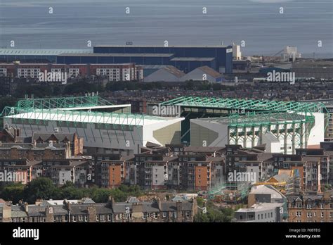 Easter Road stadium Hibernian FC Edinburgh Scotland August 2015 Stock Photo - Alamy