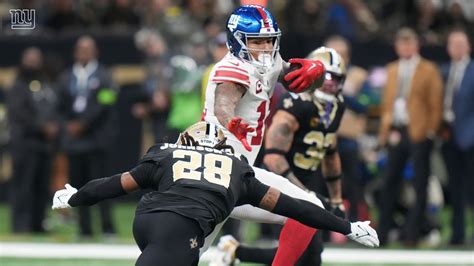 Watch highlights from Giants vs. Saints