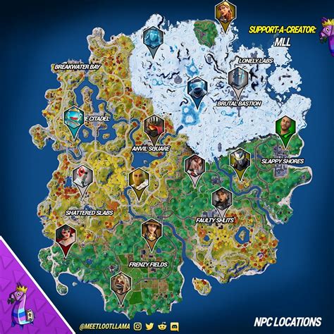 Fortnite Npc Map