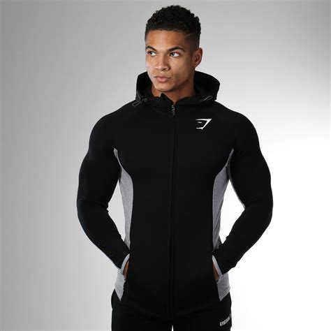 Gymshark Fit Hooded Top - Black at Gymshark in 2020 | Mens gym tops, Clothes, Hoodies