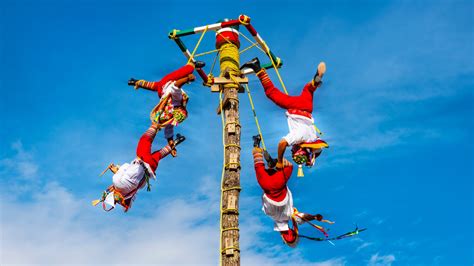 Les Voladores de Papantla, Veracruz I Mexique Découverte