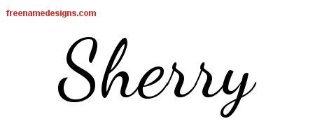 sherry Archives - Free Name Designs