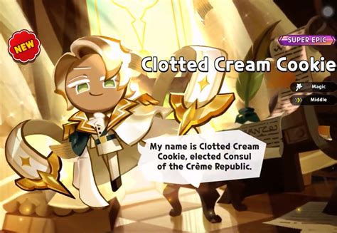 How To Get Super Epic Clotted Cream Cookie In Cookie Run Kingdom!