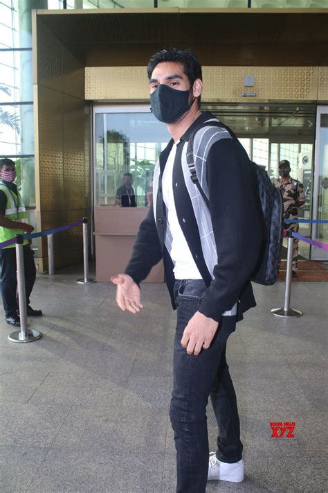 Ahan Shetty Spotted At Airport Departure - Gallery - Social News XYZ