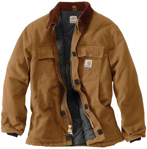 Carhartt - Carhartt Men's Traditional Arctic Quilt-Lined Jacket - Big & Tall (Carhartt Brown ...