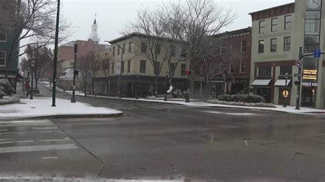 Maryland Snow: Downtown Hagerstown Washington County - YouTube